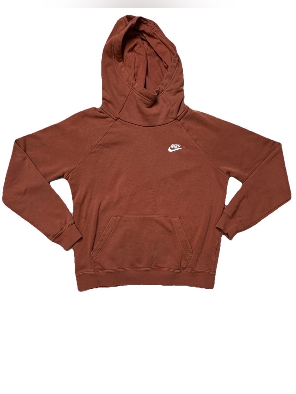 Nike Sportswear Essential Funnel-Neck Fleece Pullover Hoodie Size S